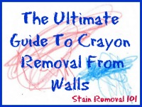 ultimate guide to crayon removal from walls