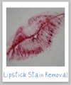 lipstick stain removal