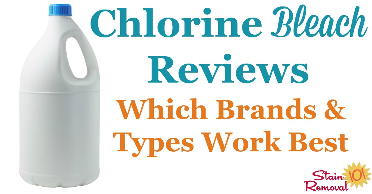 What are some brands of non-chlorine bleach?