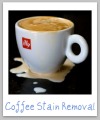 remove coffee stains