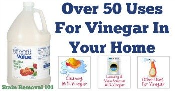 Over 50 uses for vinegar in your home