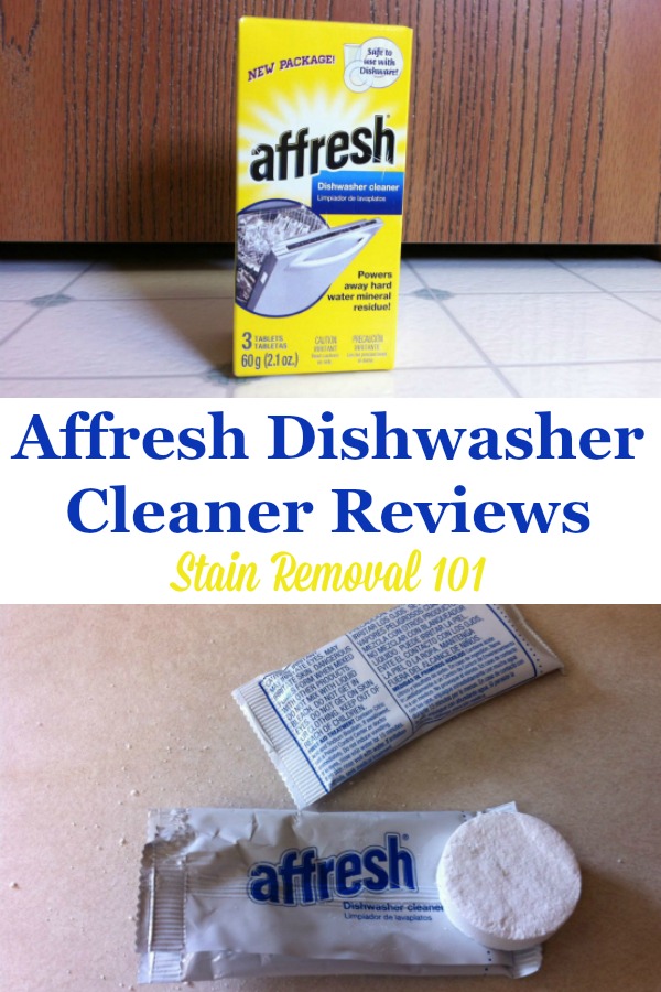 Affresh dishwasher cleaner reviews {on Stain Removal 101} #Affresh #DishwasherCleaner #CleaningProduct
