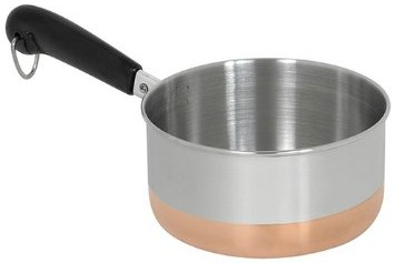 How do you clean copper pots?