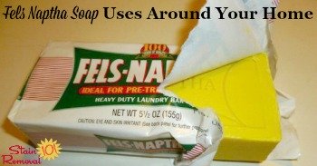 Fels Naptha soap uses