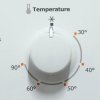 washing machine temperature settings