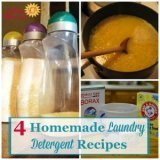 homemade laundry detergent recipes