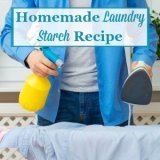 homemade laundry starch
