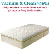 vacuum and clean mattress