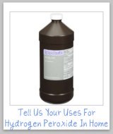 uses for hydrogen peroxide