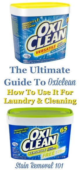 oxiclean for cloth diapers