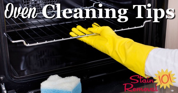 Oven cleaning tips