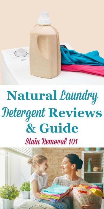 Here is a comprehensive guide to the natural laundry detergent brands available, plus reviews of them where available, so you can find the best eco-friendly product for your family's laundry {on Stain Removal 101}