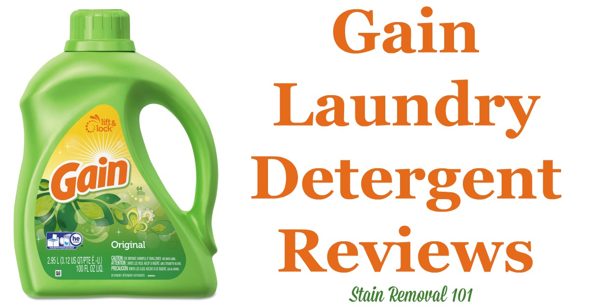 Here is a comprehensive guide about Gain laundry detergent, including reviews and ratings of this brand of laundry supply, including different scents and varieties {on Stain Removal 101}