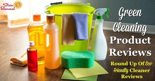 Here is a round up of over 65 green cleaning products reviews for all around your home, from bathroom, kitchen, floors, disinfectants and more, so you can find the best ones for you and your family {on Stain Removal 101}