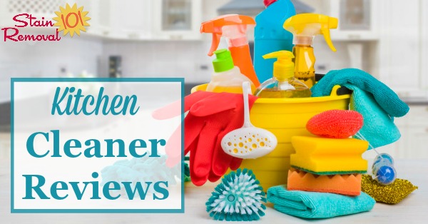 Here is a round up of over 30 kitchen cleaner reviews to find out which products work best for cleaning your kitchen surfaces, and which should stay on the store shelf {on Stain Removal 101}