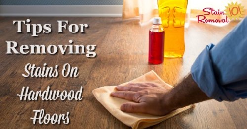 Tips For Removing Stains On Hardwood Floors
