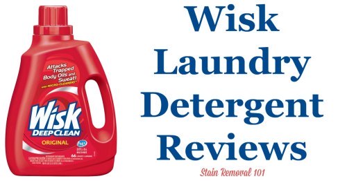 Here is a comprehensive guide about Wisk laundry detergent, including reviews and ratings of this brand of laundry supply, including different scents and varieties {on Stain Removal 101}