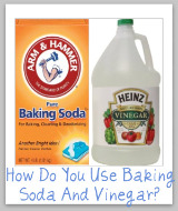 baking soda vinegar