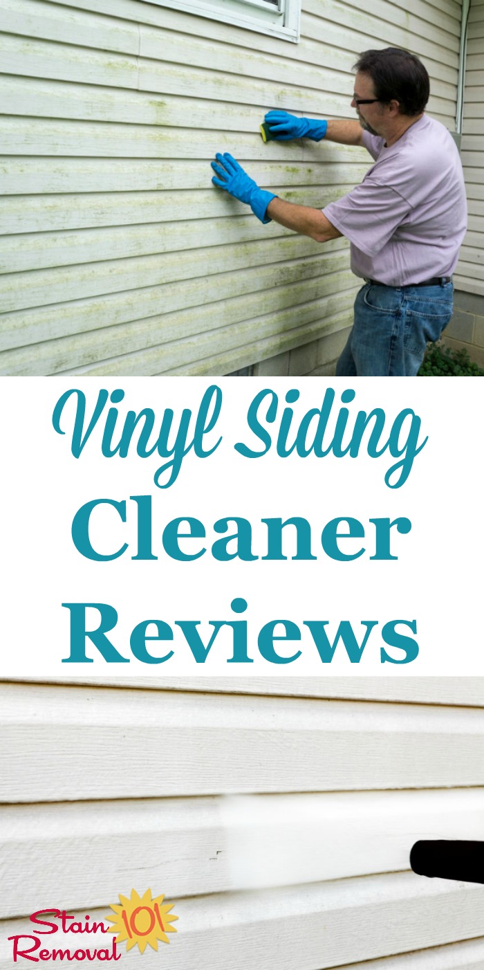 Here is a round up of reviews to find out the best cleaner for vinyl siding, including to remove general dirt as well as mildew, rust, graffiti and more {on Stain Removal 101}