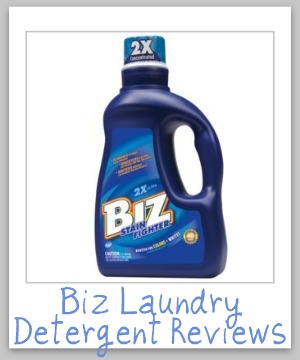 biz laundry detergent