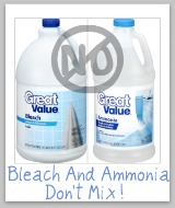 bleach and ammonia don't mix