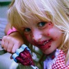 blueberry stain