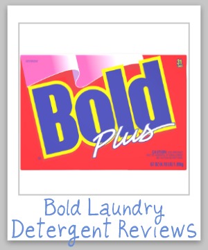 bold laundry detergent