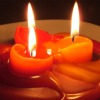 melted candles