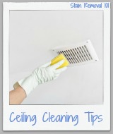 ceiling cleaning tips
