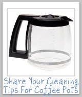 clean coffee pot