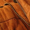suede jacket macro