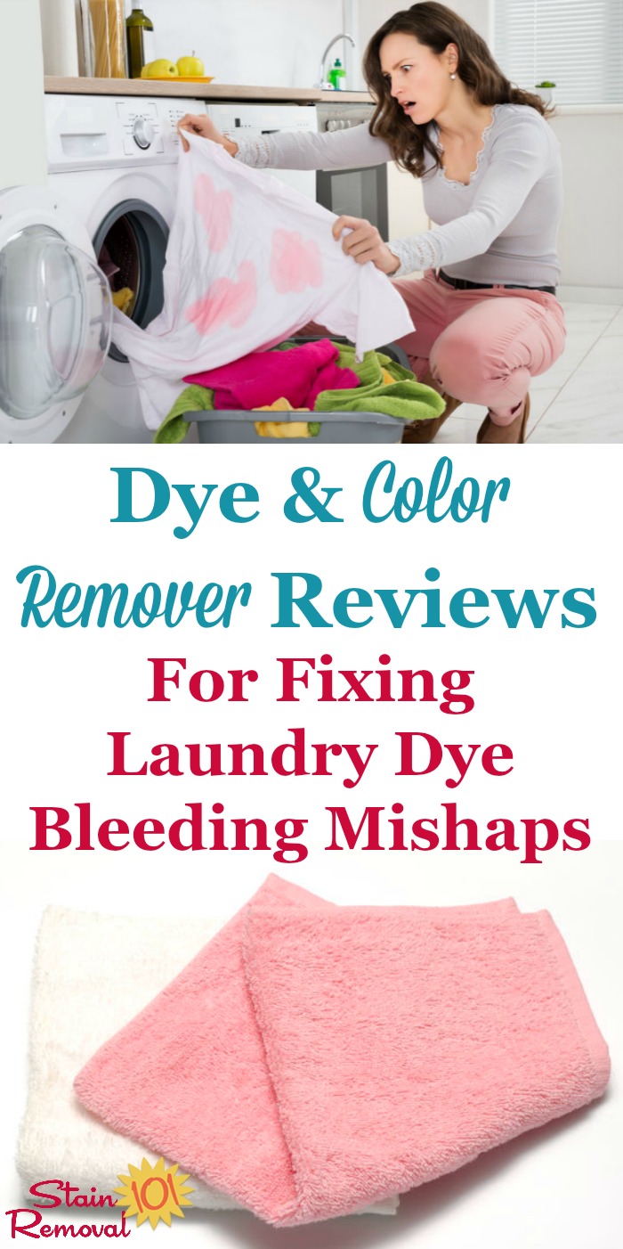 How to remove dye transfer stains from clothes