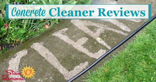 Review - Rust Stain Remover on Concrete 