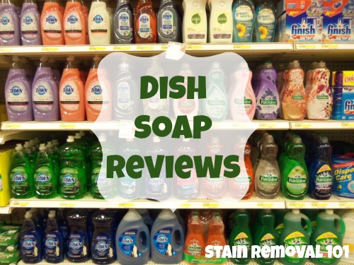 Over 40+ dish soap reviews, with a large variety of brands and scents, including both name brands, eco-friendly and store brands