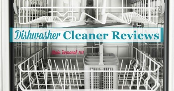 Dishwasher cleaners reviews
