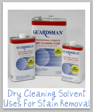 Ultimate Guide To Using Dry Cleaning Solvent Uses For Stain Removal