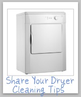 dryer cleaning tips
