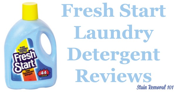 Here is a comprehensive guide about Fresh Start laundry detergent, including reviews and ratings of this brand of laundry supply. In addition, readers share where they can find this detergent to buy it! {on Stain Removal 101}