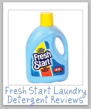 fresh start laundry detergent