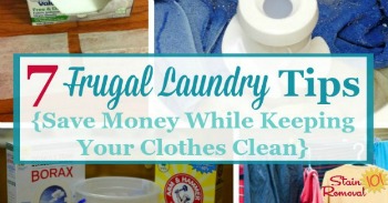 7 frugal laundry tips to save money while keeping your clothes clean