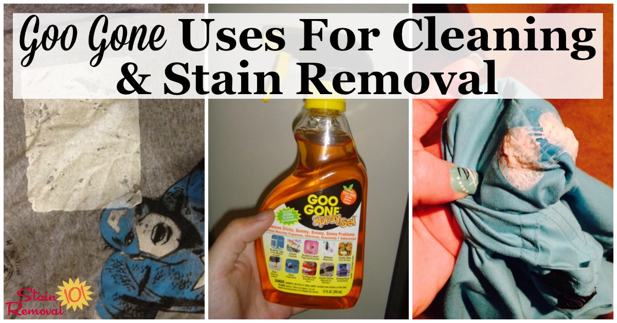 Goo Gone Uses For Cleaning And Stain Removal