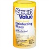 great value disinfecting wipes, lemon scent