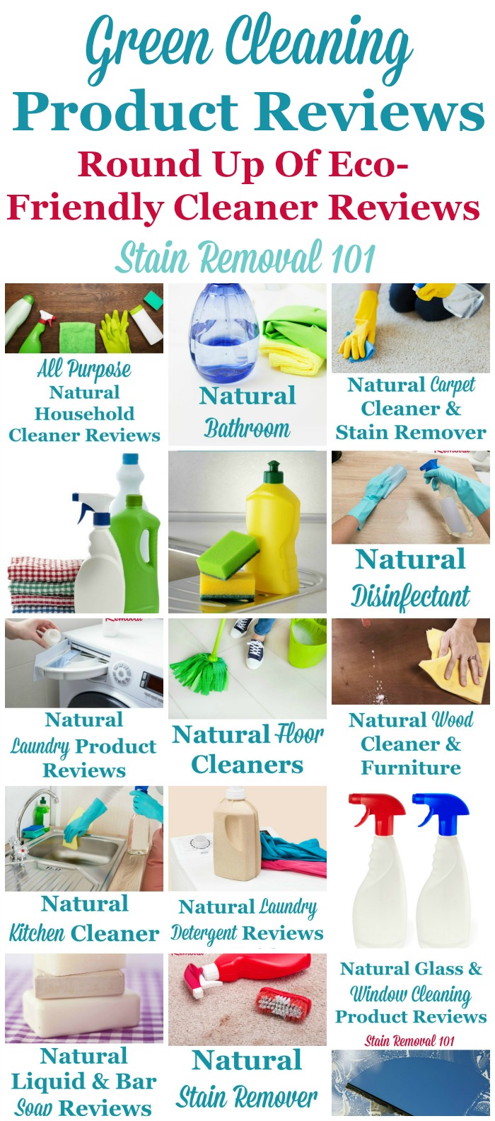 My Best Household Cleaning Products List