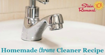 Homemade chrome cleaner and polish recipe