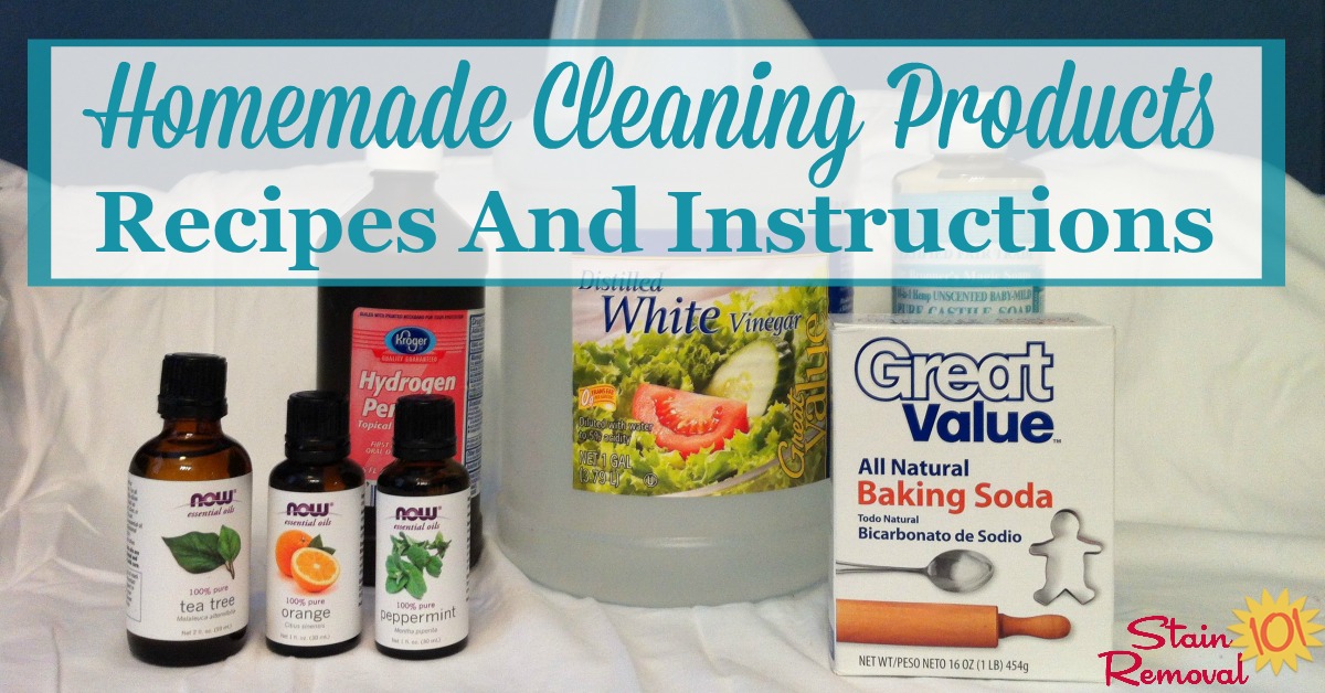 homemade cleaning products