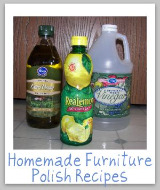 homemade furniture polish ingredients