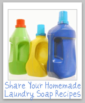 homemade laundry soap