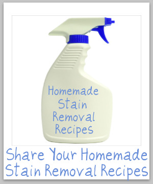homemade stain removal