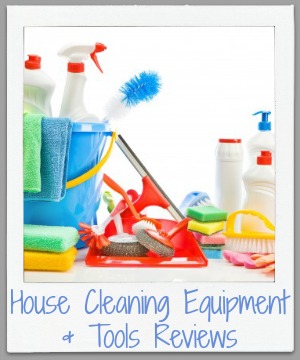 Housekeeping cleaning supplies, tools and equipments