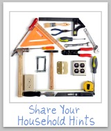 helpful household hints